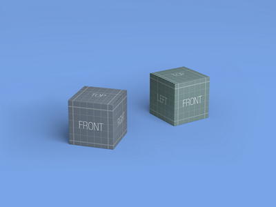 各种大小盒子样机