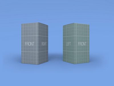 各种大小盒子样机