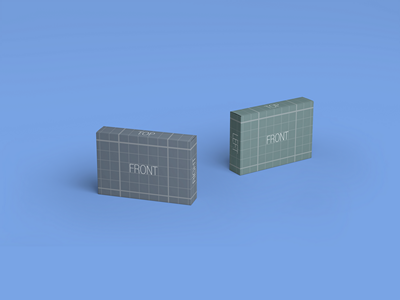 各种大小盒子样机