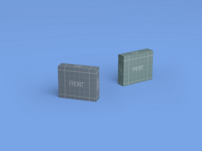 各种大小盒子样机