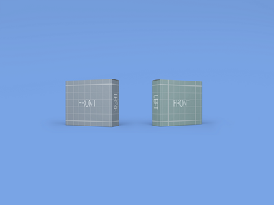 各种大小盒子样机