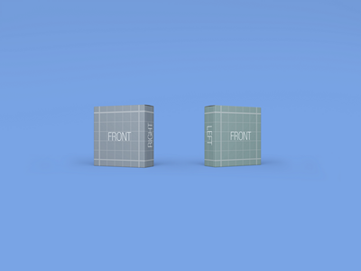 各种大小盒子样机