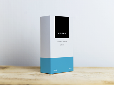 翻盖产品盒样机