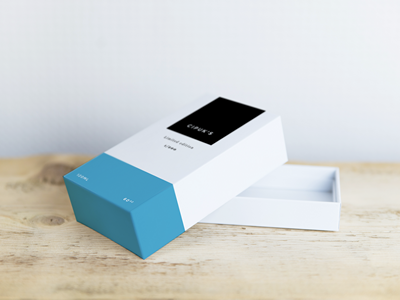 翻盖产品盒样机