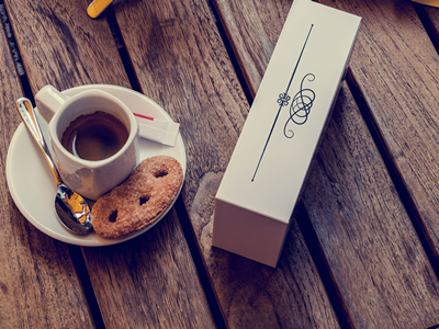 复古优雅盒子样机