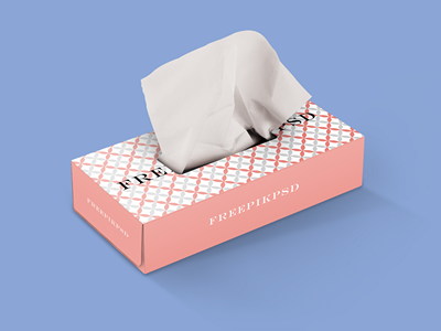 餐巾纸纸盒样机