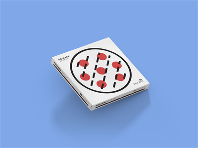 比萨盒披萨盒包装样机