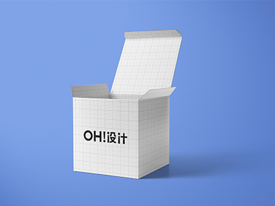 包装样机纸盒盒子包装盒