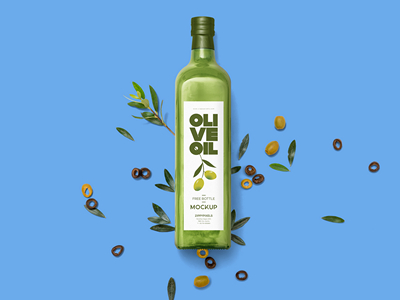 玻璃瓶水瓶饮料瓶罐子样机