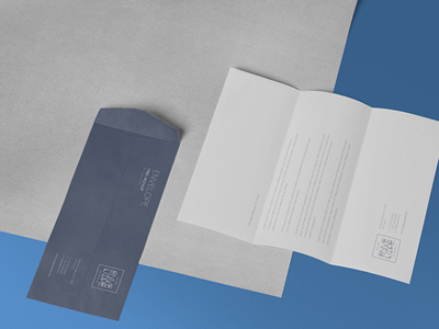 透明窗口信封信纸信用卡邮件样机