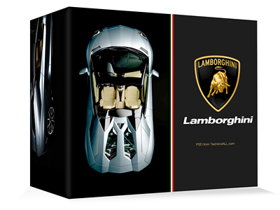 包装盒方盒纸盒样机