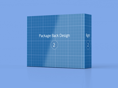 纸盒方形盒包装盒样机