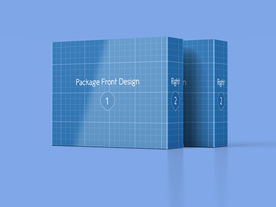 纸盒方形盒包装盒样机