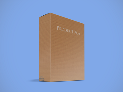 纸盒方形盒包装盒样机