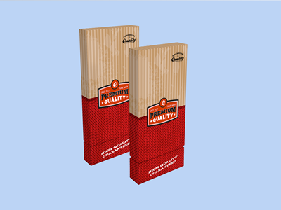 纸盒方形盒包装盒样机