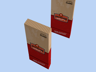 纸盒方形盒包装盒样机