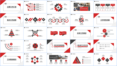 PPT素材工作总结汇报