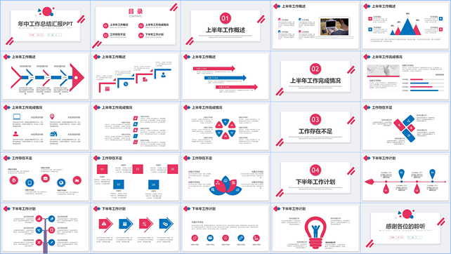 PPT素材工作总结汇报