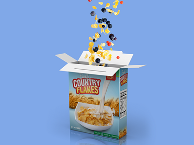 食品纸盒包装样机