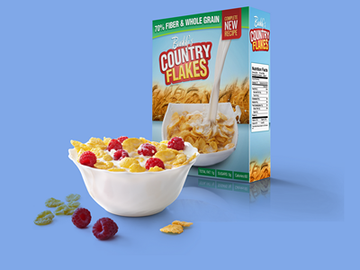 食品纸盒包装样机