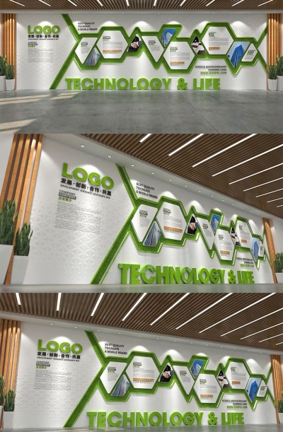 企业单位学校社区文化墙历程历史背景墙办公室装饰