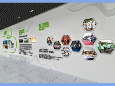 企业单位学校社区文化墙历程历史背景墙办公室装饰cdr格式