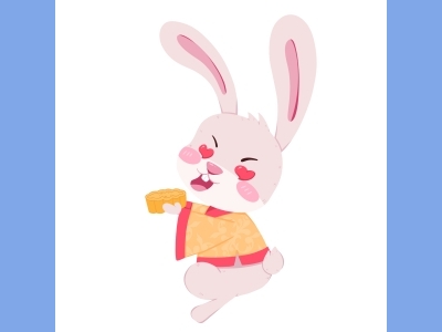 中秋节插画手绘psd格式素材
