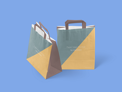 铜版纸牛皮纸袋样机环保纸袋