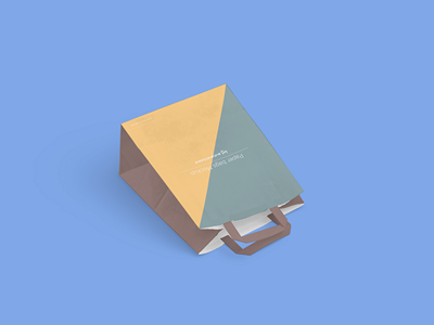 铜版纸牛皮纸袋样机环保纸袋