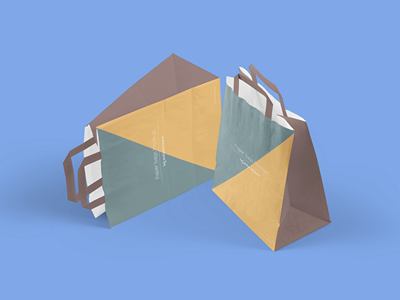 铜版纸牛皮纸袋样机环保纸袋