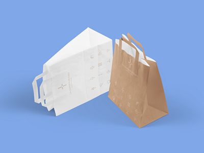 手提袋纸袋样机