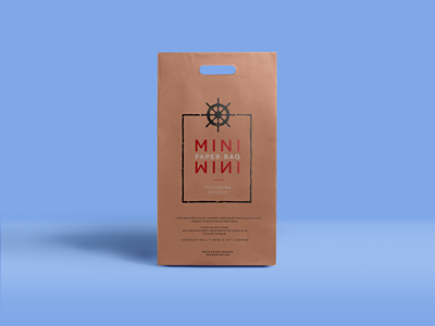 手提袋纸袋牛皮纸袋样机