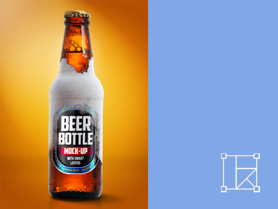 啤酒瓶酒杯啤酒包装样机