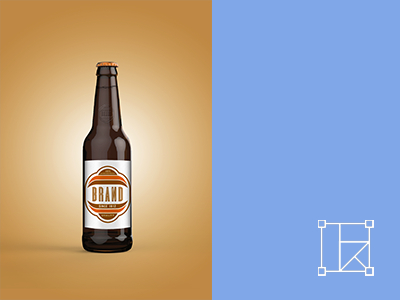 啤酒瓶酒杯啤酒包装样机