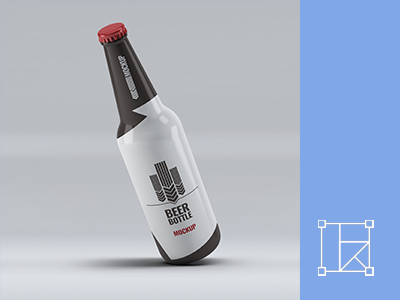 啤酒瓶酒杯啤酒包装样机