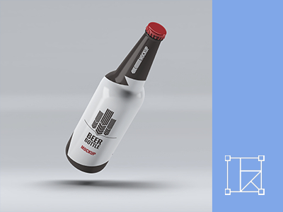 啤酒瓶酒杯啤酒包装样机