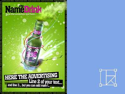 啤酒瓶酒杯啤酒包装样机