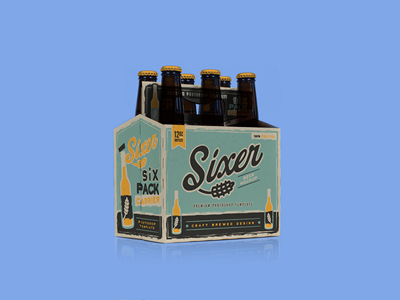 啤酒瓶酒杯啤酒包装样机