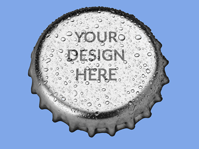 啤酒瓶酒杯啤酒包装样机瓶盖