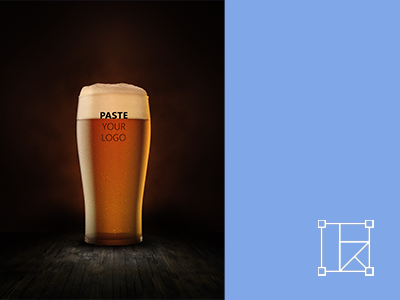 啤酒瓶酒杯啤酒包装样机