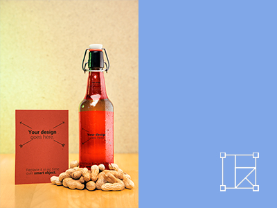 啤酒瓶酒杯啤酒包装样机