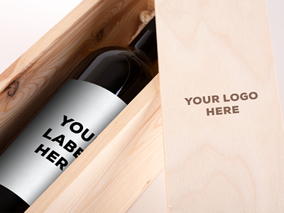 红酒瓶红酒包装样机