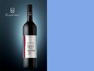 红酒瓶红酒包装样机