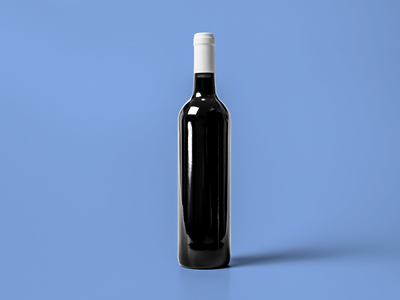 大气红酒瓶玻璃瓶样机