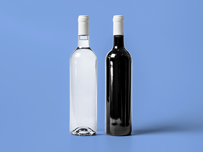 大气红酒瓶玻璃瓶样机