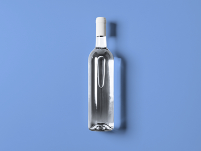 大气红酒瓶玻璃瓶样机