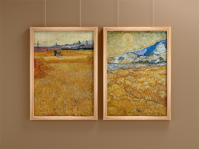 相框样机木制相框