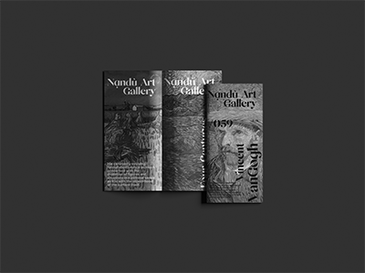 VI样机画册折页