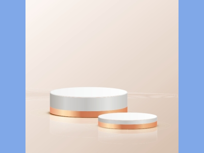 淘宝电商618双十一商品展示立体场景背景图几何图形EPS格式