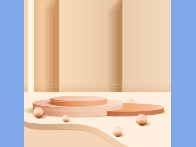 淘宝电商618双十一商品展示立体场景背景图几何图形EPS格式banner,背景,主图